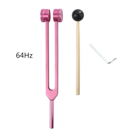 Stemmegaffelsæt Aluminium Sensoriske stemmegafler til helbredende chakra-stemmegafler