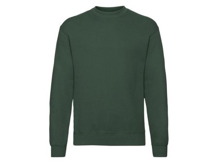 FRUIT OF THE LOOM Sweatshirt FRUIT 62202 mörkgrön XL - Lyreco - Arbetskläder - Arbetströjor - Sweatshirts och koftor