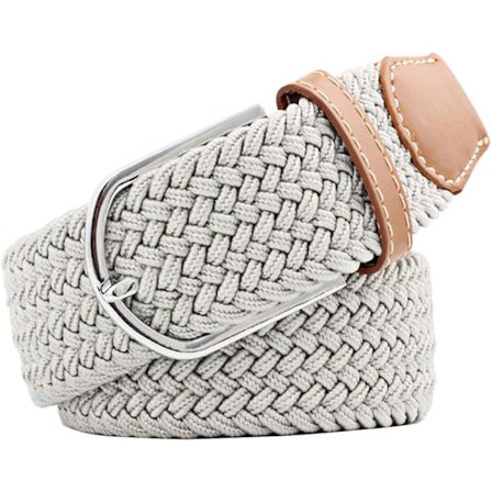Flerfarget Elastisk Vevd Belte Casual Flettet Stretchbelte