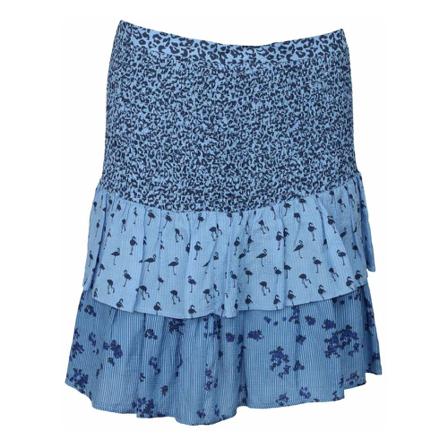 Baum und Pferdgarten, Salwa Tiered Printed Mini Niebieski, Kobieta, Rozmiar: S