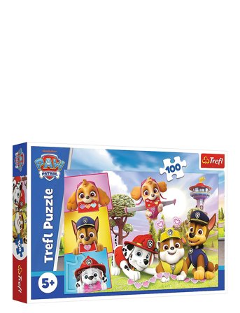 Pappussel Trefl 100 Bitar Paw Patrol Patterned Trefl
