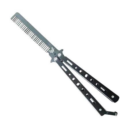 TG Butterfly Comb Hårtrimmer Børste Lommekam for Trening