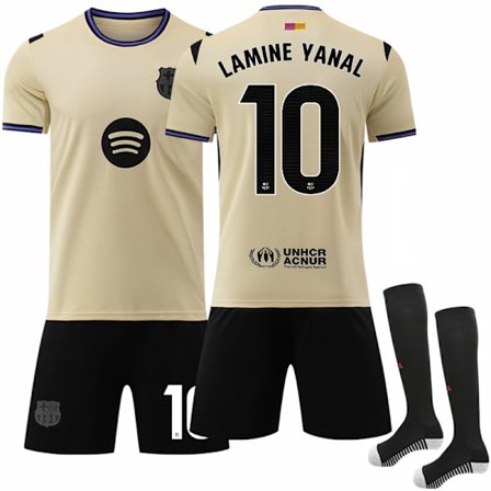 25-26 Barcelona Bortedrakt No. 10 Yamal 25-26 NO.10{REN}