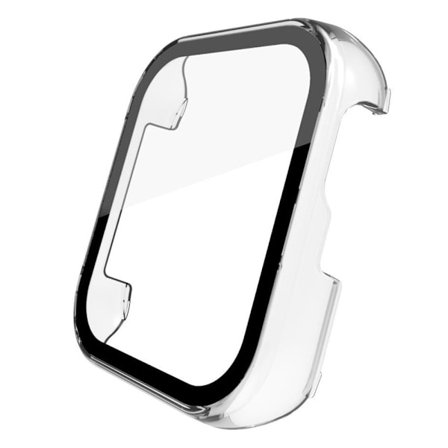 Oppo Watch 3 cover with tempered glass screen protector - Transparent