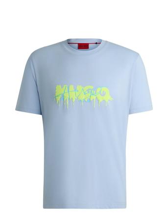 Dacation Designers T-Kortærmet Skjorte Blue HUGO