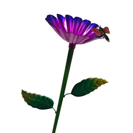 Fågelmatare i metall Trädgårdsdekoration Enkel installation Gåvor Fågelbad Fågelmatningsstation för uteplats Utomhus Trädgård Barn