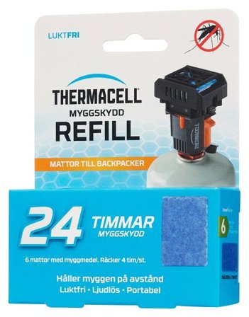 Thermacell Refill 24h Backpacker - enbart mattor