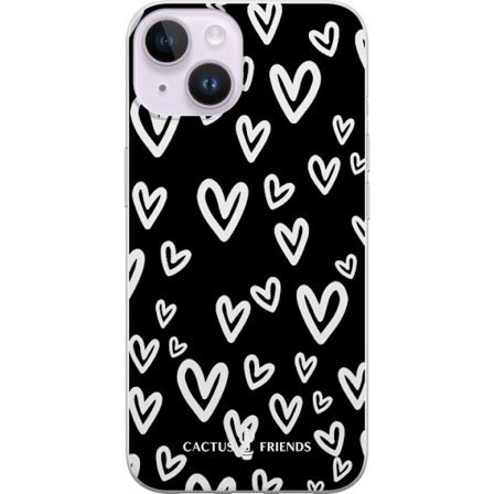 Yhteensopiva Puhelinkuori Apple Apple iPhone 14 Cactus and Friends - Handdrawn Love Chaos