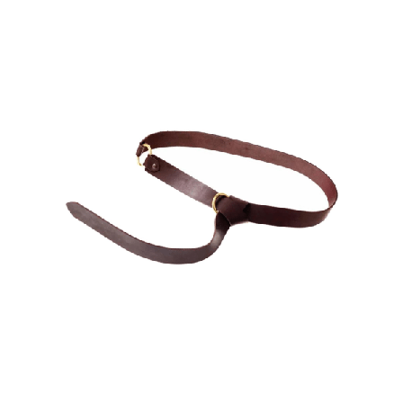 1/2/5 Premium PU Läder Ring Bälte Kostymtillbehör 160cm Deep Brown 160 x 3.5cm 1Set