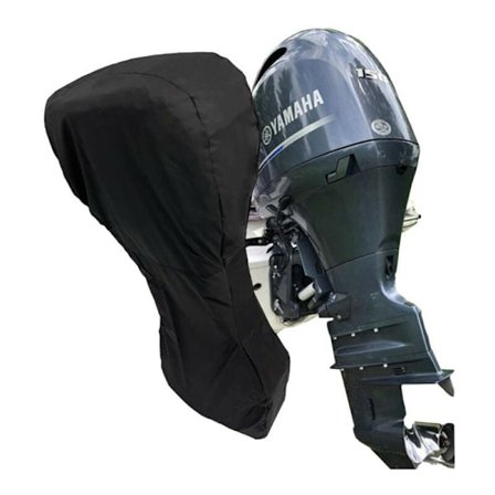 Täydellinen pressu, jossa on kiristysnyöri venemoottorille, perämoottorin suojapeite, vedenpitävä, 420D Oxford KLB