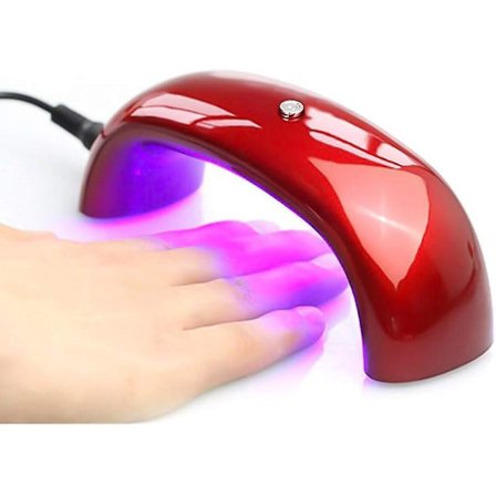 Mini UV-neglelampe LED-neglehærder Professionel neglehærdende lys Manicure-maskine Neglepoleringsværktøj til fingernegle og tånegle