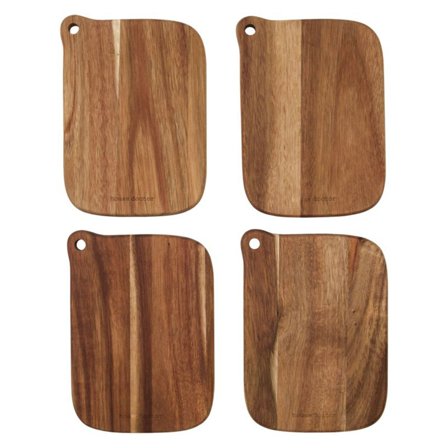 House doctor Eya leikkuulauta, luonnonväri, 4 kpl