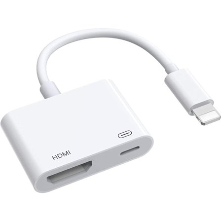 HDMI-adapter for iPhone til TV - 1080p digital AV-adapter