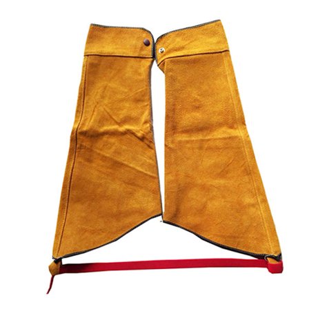 Svejserarm til beskyttelse Læderærmer til BBQ Grilling Træarbejdere Værkstedsgave til mænd Far Dobbeltlag