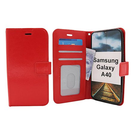 Crazy Horse Wallet Samsung Galaxy A40 (A405FN/DS)