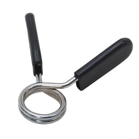 Master Fitness Fjærlås 25mm Sølv par