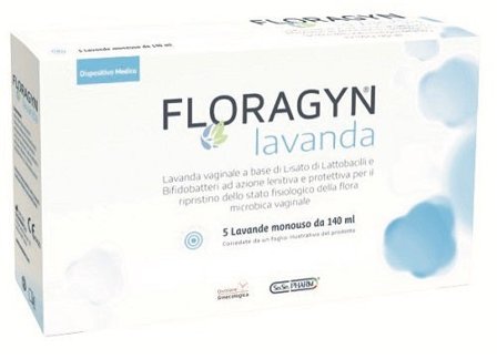 Floragyn Lavanda Vaginale 5 Flaconi 140ml