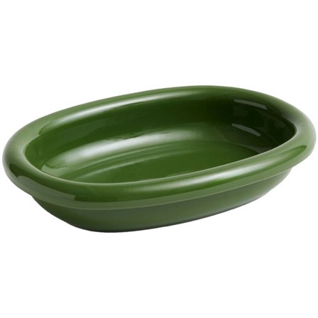 Hay Barro soikea lautanen small, vihreä