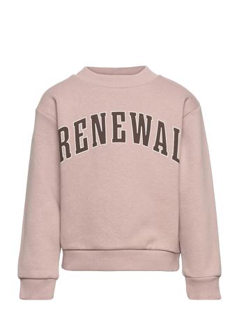 Nkfroskvi Ls Boxy Sweat Bru Pink Name It