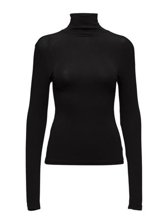 Ester T-N 265 Langærmet T-shirt Sort Samsøe Samsøe