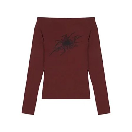 Off Shoulder T-shirts Cropped Toppe RØD XL