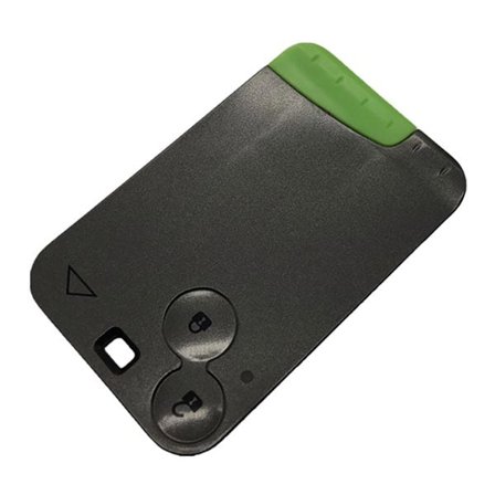 Auton avaimen kuori, jossa on 2 painiketta Renault Laguna II:lle