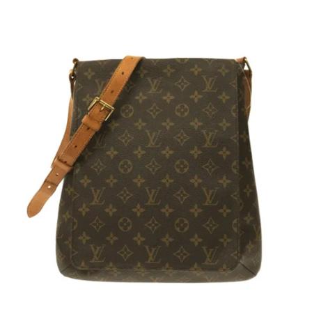 Louis Vuitton Vintage, Pre-owned Shoulder Bags Bruin, Dames, Maat:ONE Size,Canvas