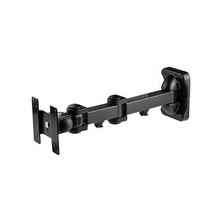 Lindy LCD Multi Joint Wall Bracket - monteringssett - for LCD-skjerm - svart