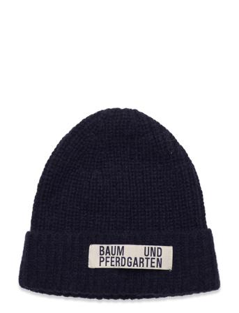Lenora Accessories Headwear Beanies Navy Baum Und Pferdgarten