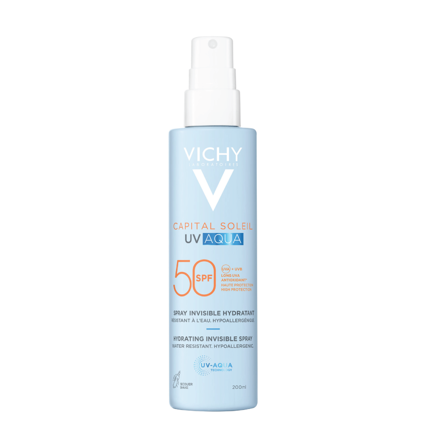 Vichy Capital Soleil UV-Aqua Hydrating Invisible Spray SPF50, 200 ml