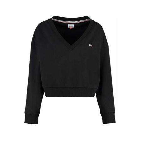 Tommy Jeans Jumper Sort, Dame