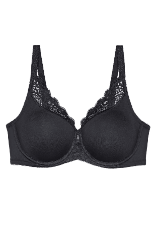 Triumph Amourette W01 Bra Bh Dam Svart H80