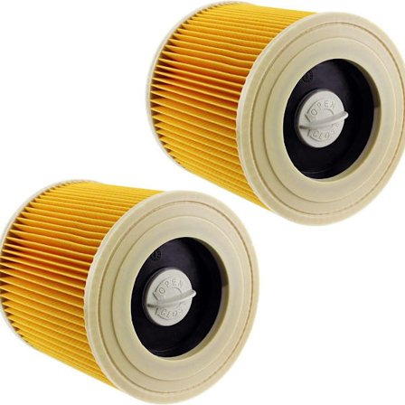 Premium filterpatroner för Karcher WD2 WD3 MV2 MV3 våt- och torrdammsugare