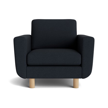 Haven lænestol - Loop Mørkeblå - 86x96x86 - Lænestol