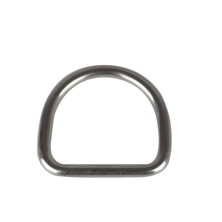 15stk D Ring Halvrund Metallring 5X25X22MM