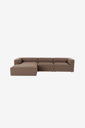 Homitis - Hjørnesofa Noah Left - Brun - Sofaer med chaiselong - Fra Homeroom