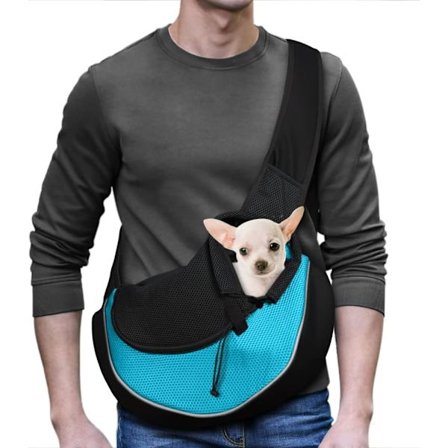 Bæresele til kæledyrshunde, åndbar mesh, rejse sikker bæresele til hunde og katte
