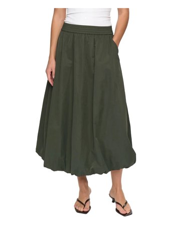 Nümph Nufrankie Balloon Skirt - Khaki green - 40