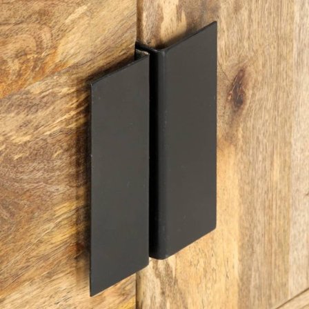 vidaXL TV-bänk 140x30x50 cm massivt mangoträ