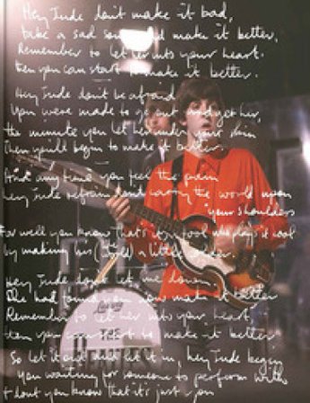 The lyrics Paul McCartney