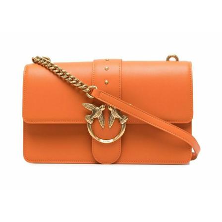 Pinko, Shoulder Bags Pomarańczowy, Kobieta, Rozmiar: ONE Size