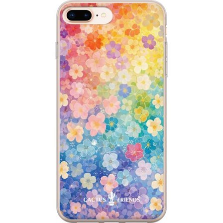 Kompatibelt Mobilskal till Apple Apple iPhone 8 Plus Cactus and Friends – RainbowBloom