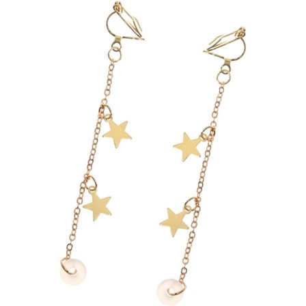 Unikt Design Anti-tab øreringe Øretelefonkrog til Kvinder Øreringe Ikke-piercede Ører Øretelefonholder Øreline