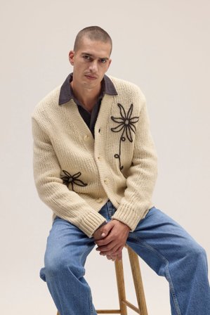 NN07 Mika Cardigan male White