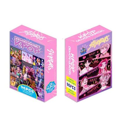 96 K-Pop Devil Hunter Anime Dobbeltsidig Lomo-kort