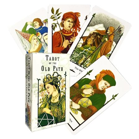 Tarot of the Old Path Kort Prophecy Divination Deck Familie Fest Brætspil Begyndere Fortune Telling O
