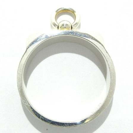 Hermès Vintage Rings , Grijs , Dames , Maat: ONE Size
