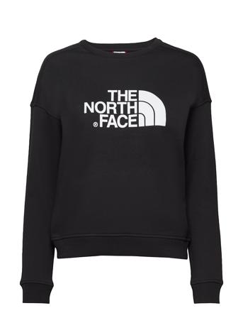 W Drew Peak Crew - Eu Sweat-shirt Tröja Svart The North Face