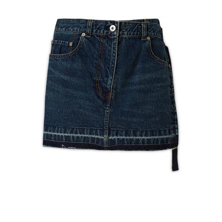 Sacai - Shorts - Blå - Dam - Storlek: M, Dam, Storlek: M
