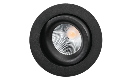 SG Junistar Lux 7W 2700K Faseavsnitt Sort